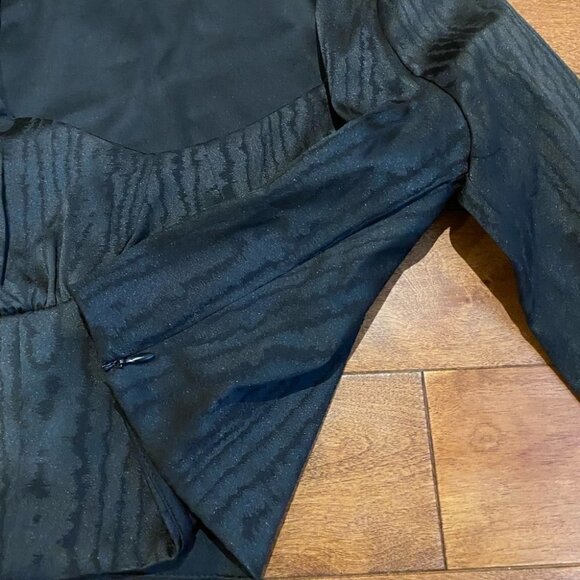 NWT Zara Satin Effect Crop Top long sleeves Size L - Picture 6 of 12